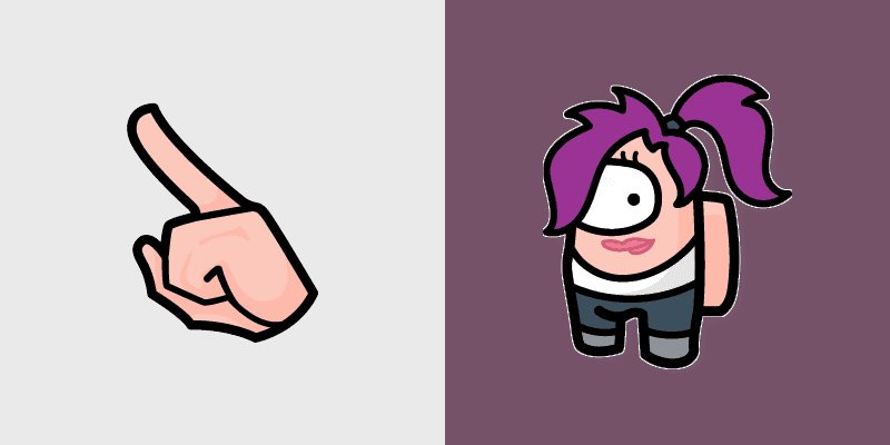 Custom Turanga Leela Cursor Pack for Windows