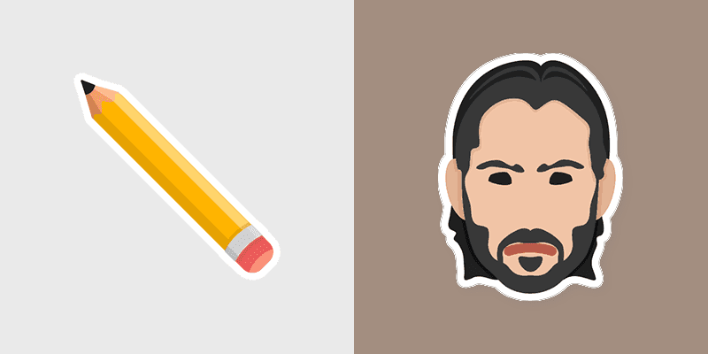 Cute Cursor Pack Inspired by Movie Icon John Wick