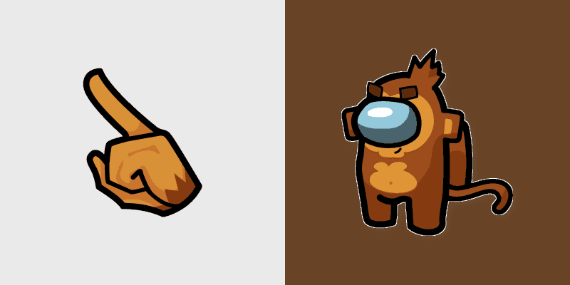 Custom Cute Among Us Cursor Pack
