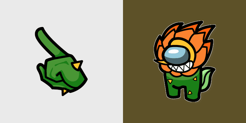 Custom Cuphead Cagney Carnation Cursor Pack