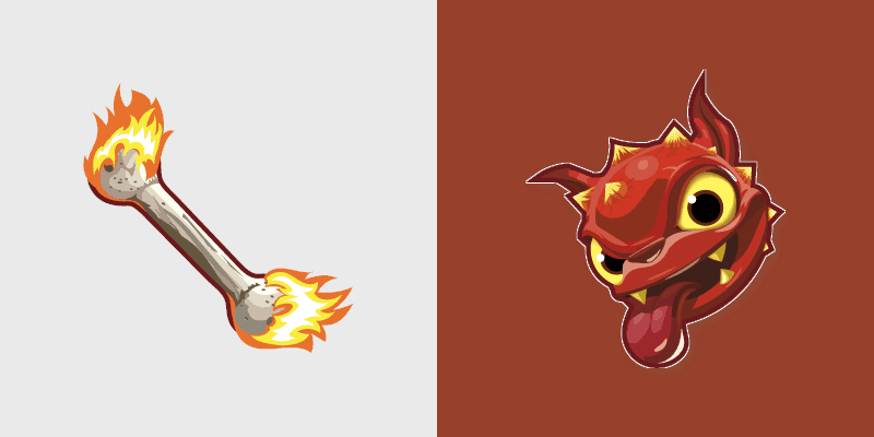 Cute Cursor Pack - Skylanders Hot Dog