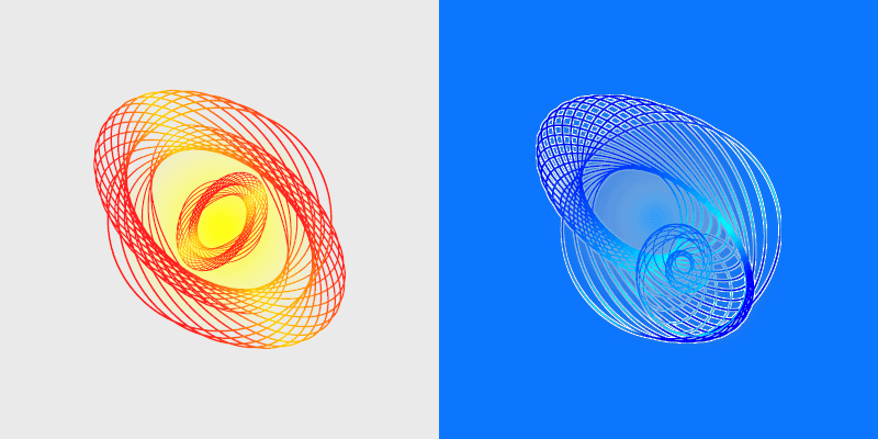 Abstract Cursor Pack: Sun & Moon