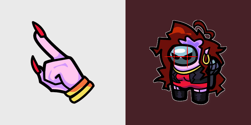 Among Us Custom Cursor Pack - FNF Mommy Mearest