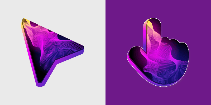 Fluid Light Custom Cursor Pack