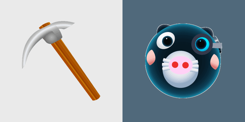 Custom Cute Piggy Mimi Mouse Cursor