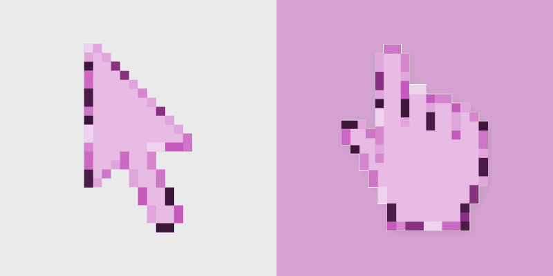 Lavender Blossom Cursor Pack