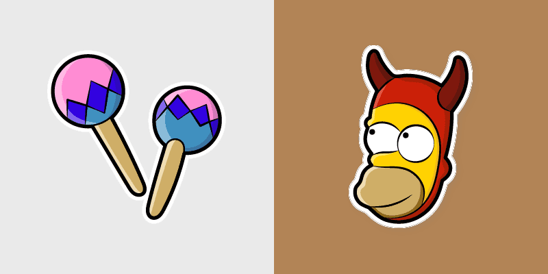 The Simpsons Cute Mouse Cursor Pack