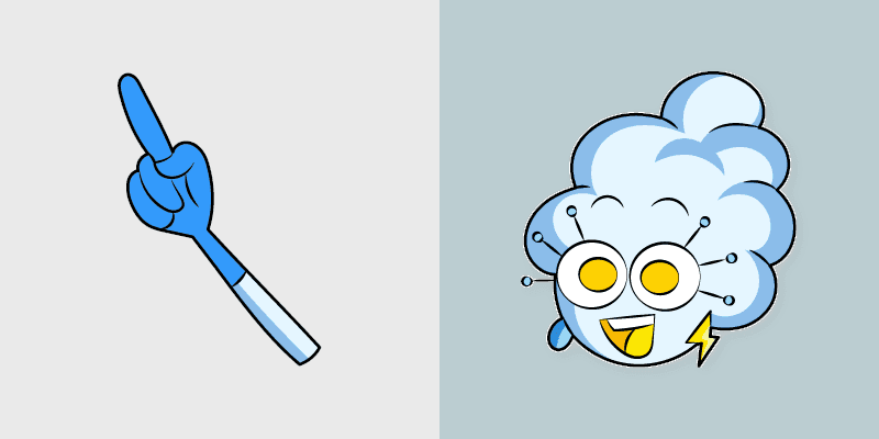 Custom Cursor Pack: Sunshine Heroes from OK K.O!