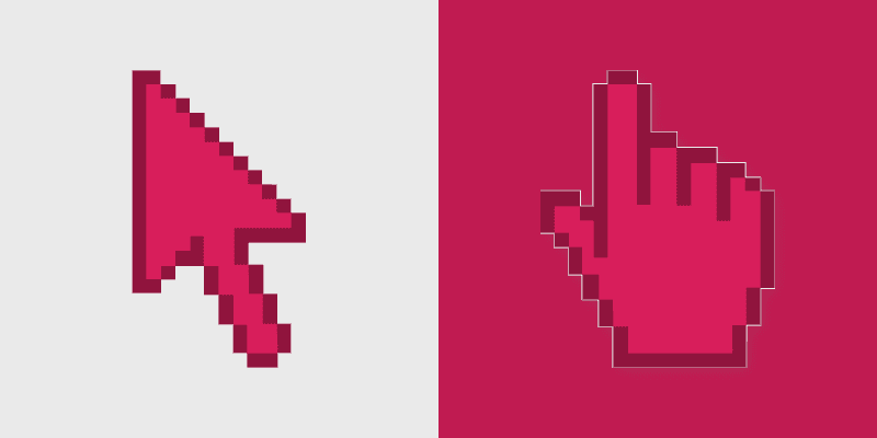 Cute Cursor - Ruby Gemstone Pack