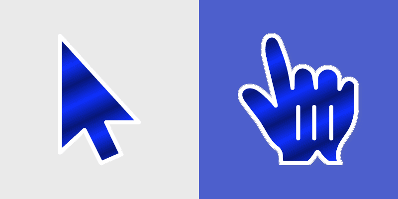 Ultramarine Waves Custom Cursor Pack
