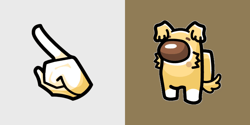 Among Us Cute Cursor Pack