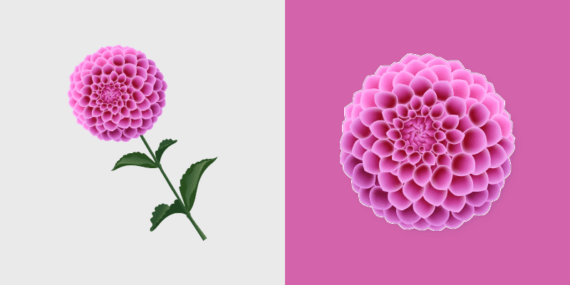 Pink Dahlia Cute Cursor Pack