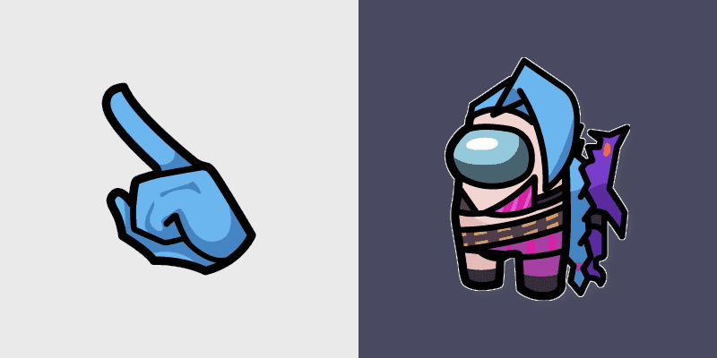 Jinx Among Us Custom Cursor Pack