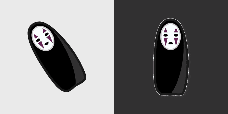 Cute Cursor Pack - Spirited Away No-Face