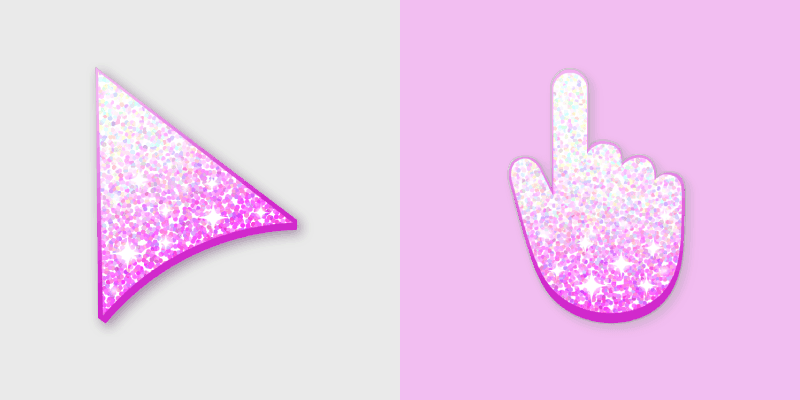 Glitter Mouse Cursor Pack