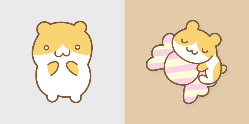 Cookie the Hamster Custom Cursor Pack