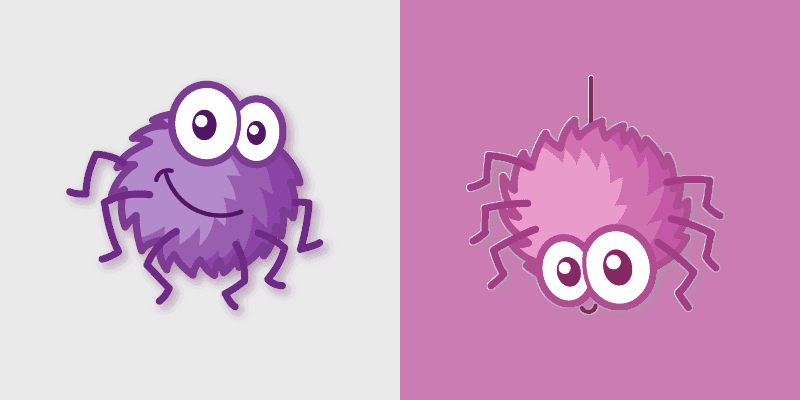 Cute Cursor Pack - Kawaii Spiders