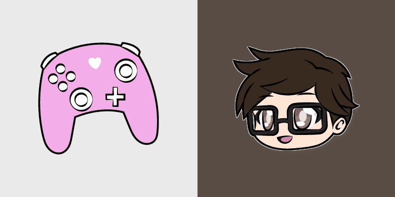 Custom Cursor Pack - Gacha Life Joel & Joystick