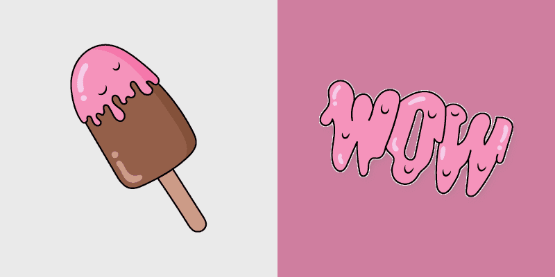 Custom VSCO Cursor Pack - Popsicle & WOW