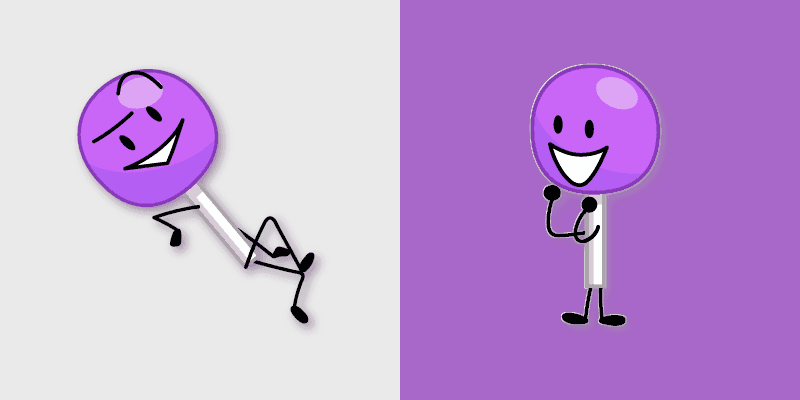 Custom Cursor Pack - Battle for Dream Island Lollipop