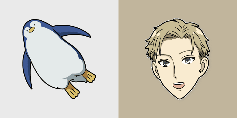 Custom Cursor Pack - Spy x Family Loid Forger