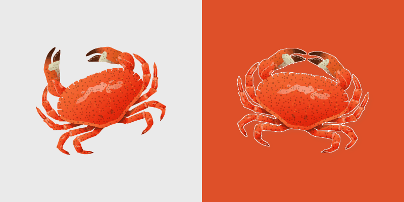 Cute Crab Custom Mouse Cursor