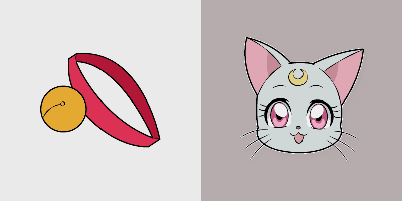 Custom Sailor Moon Cute Cursor Pack