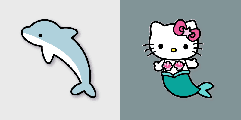 Hello Kitty Ocean Explorer Cursor Pack