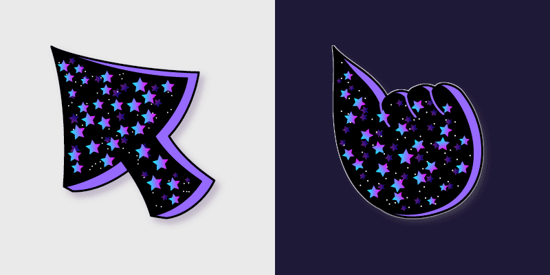 Galactic Glow Cursor Pack