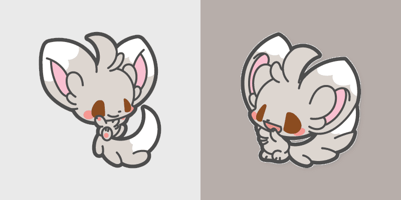 Cute Cursor Pack - Minccino Pokemon Delight