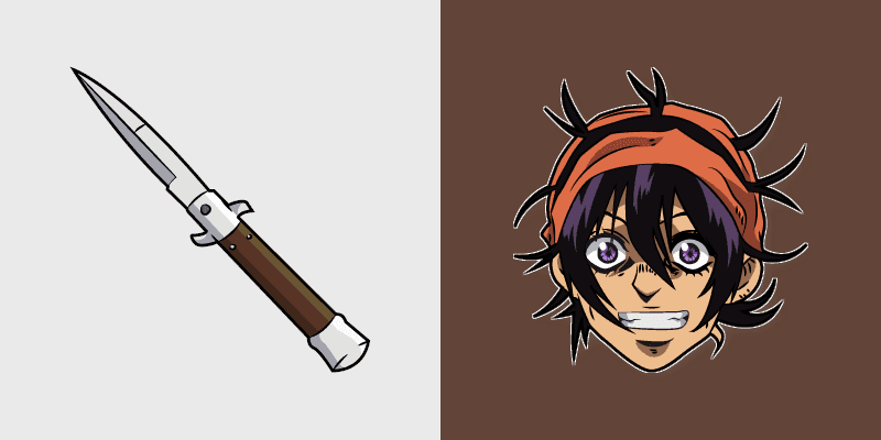 Custom Cursor Narancia Ghirga