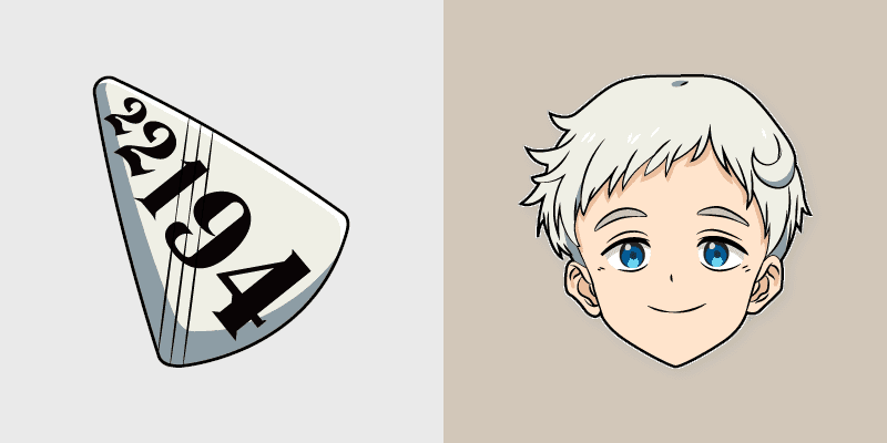 Cute Cursor Pack - The Promised Neverland