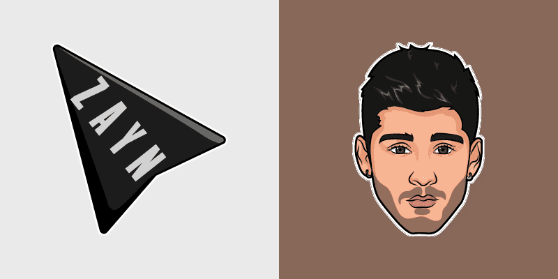 Custom Cursor for Zayn Malik
