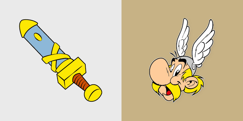 Cute Cursor - Astérix's Swordpack