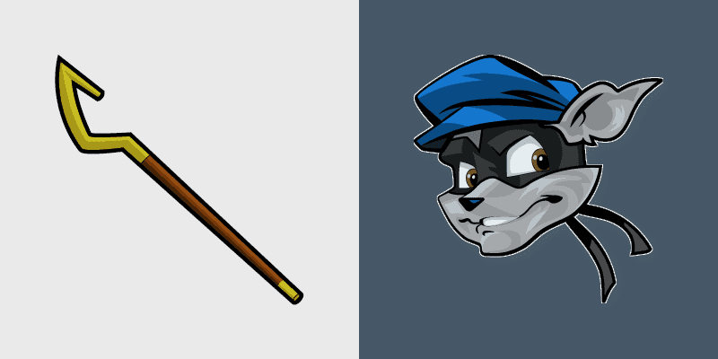 Custom Cursor Pack - Sly Cooper