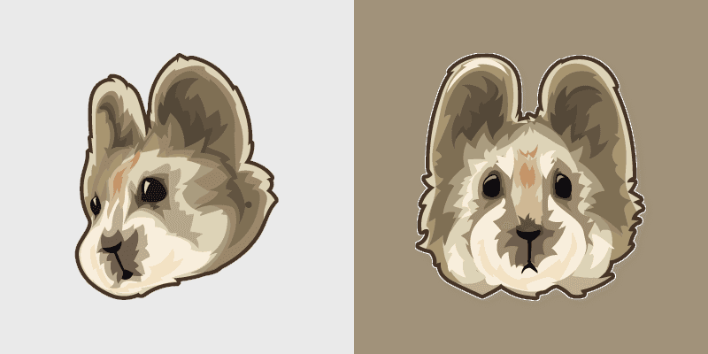 Cute Cursor Pack - Ili Pika Inspired