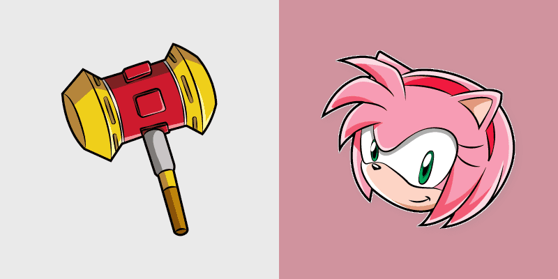 Amy Rose Cursor Pack