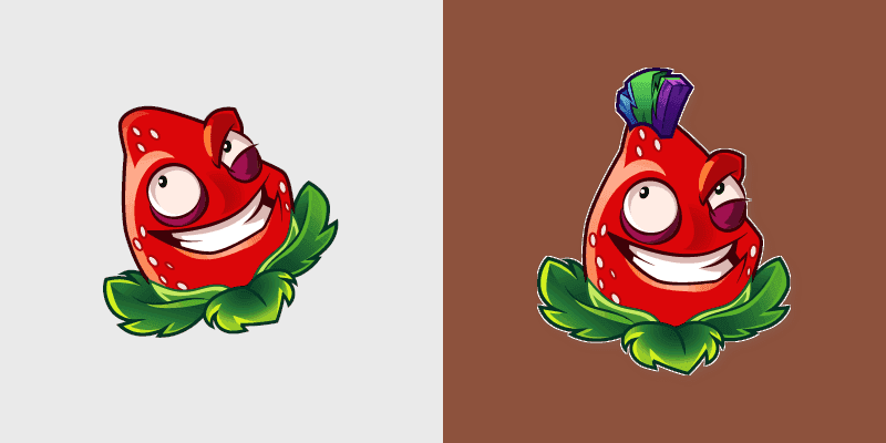 Cute Cursor Pack - Plants vs. Zombies Strawburst