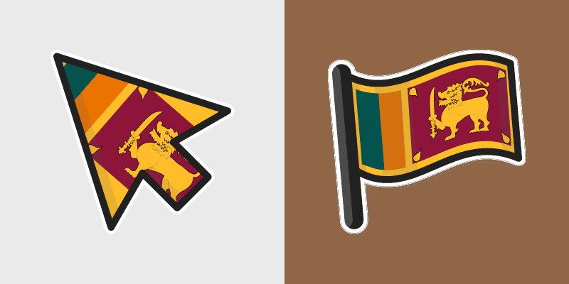 Sri Lankan Cursor Pack