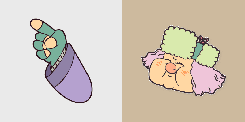 Custom Cursor Joan - Teen Titans Go Pack