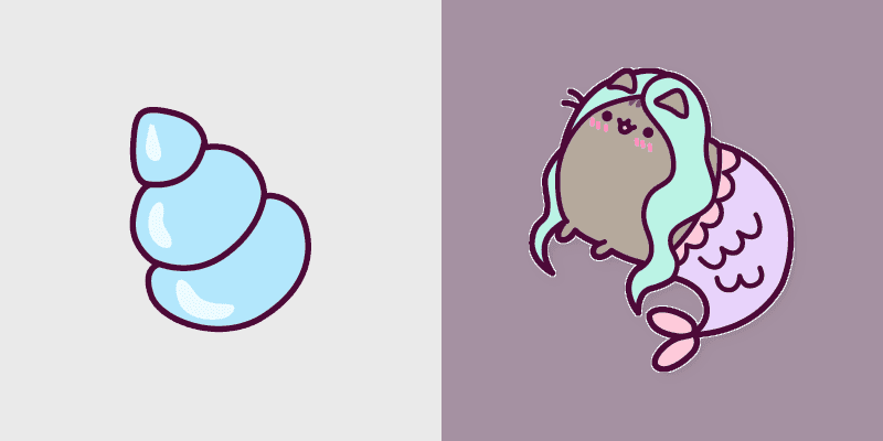 Custom Cute Pusheen Cursor Pack