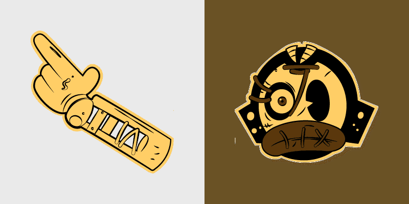 Custom Cursor Pack for Bendy & The Ink Machine