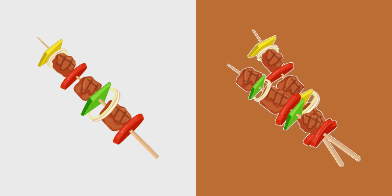 Cute Cursor Pack - Kebab Delight