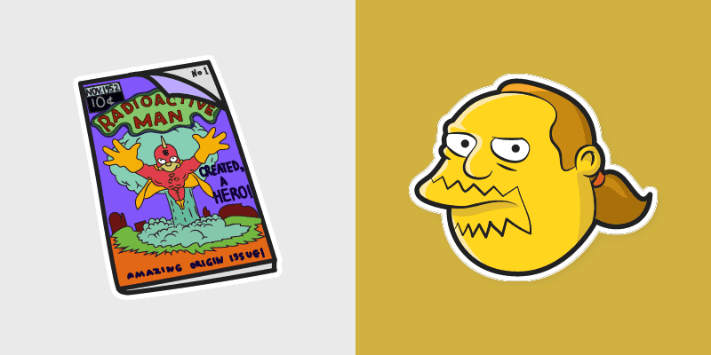 The Simpsons Cute Mouse Cursors Pack