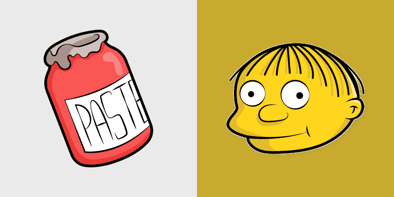 Ralph Wiggum Cute Cursor Pack