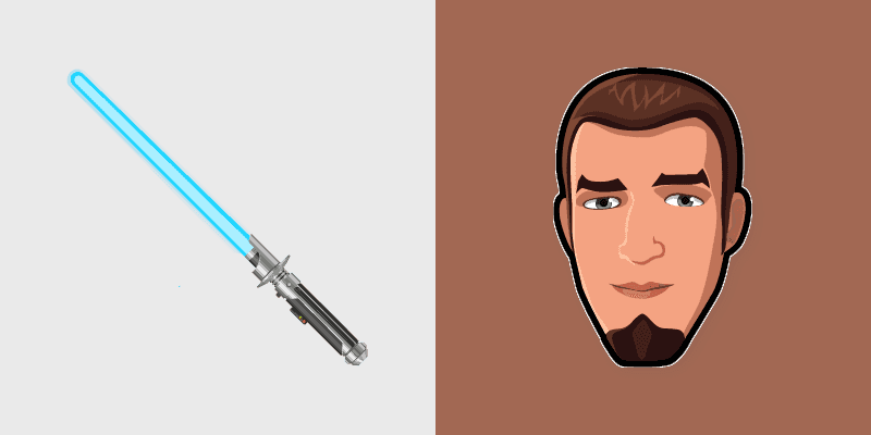 Cute Cursor Pack - Kanan Jarrus Lightsaber
