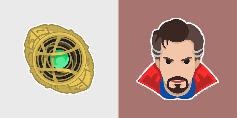 Custom Cursor Dr Strange Eye of Agamotto