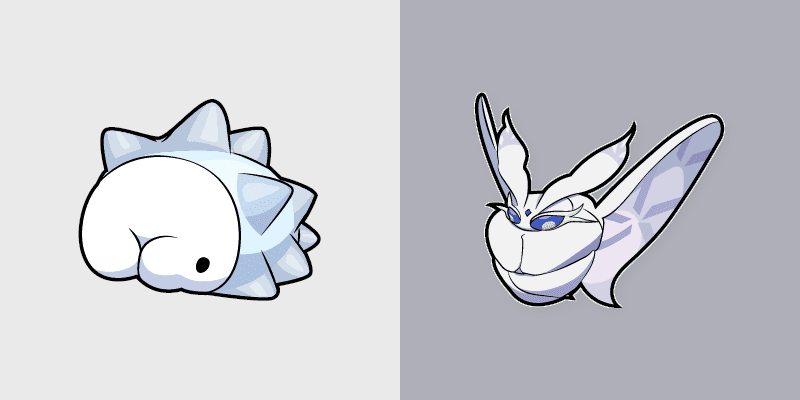 Custom Cursor Pack: Pokemon Snom & Frosmoth