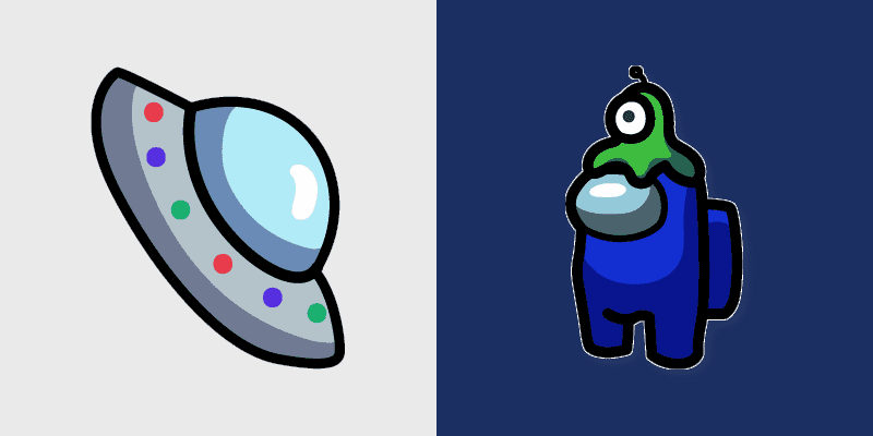 Custom Cute Cursor Pack - Among Us