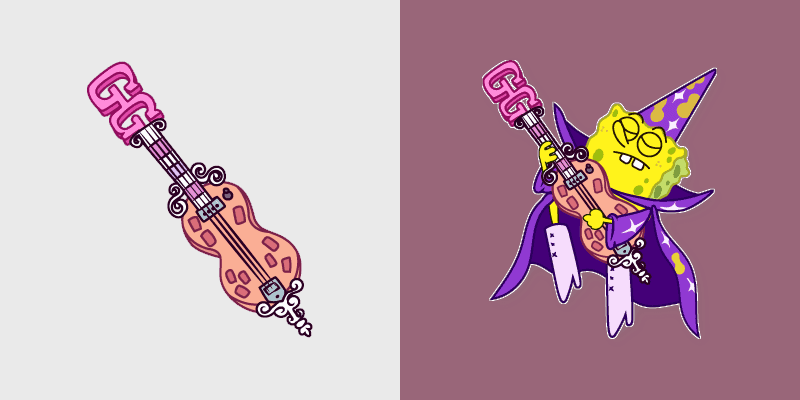 Cute Cursor SpongeBob Goofy